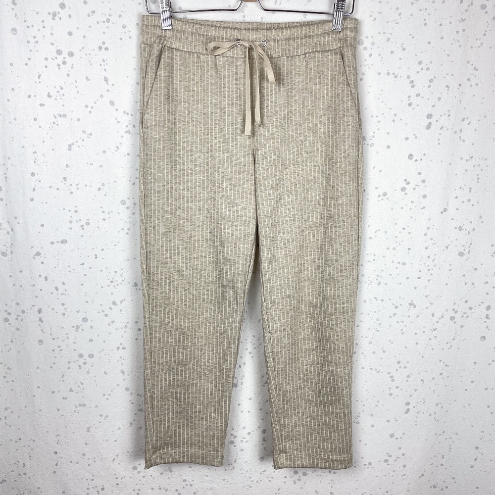 Loft Petites Pull-On Striped Pants SP